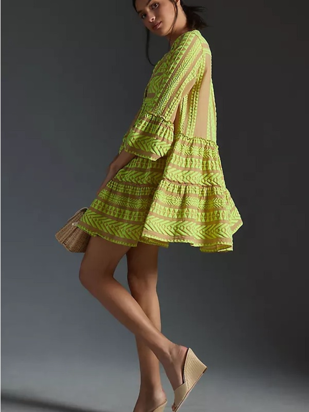 Devotion Twins Embroidered Ella Tunic Dress